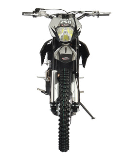 Free Shipping! X-PRO Titan 250cc Dirt Bike with LED Headlight, 5-Speed Manual Transmission, Electric/Kick Start! Big 21in/18in Wheels! Zongshen Brand Engine!