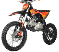 Free Shipping ! X-PRO X17 125cc Dirt Bike with Automatic Transmission, Electric Start, Big 17"/14" Tires!