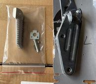 Rear Left Foot Peg with Bracket