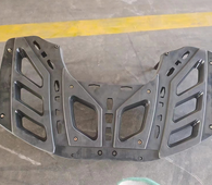 Rear Rack with Black Cover