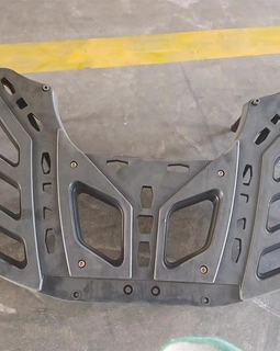 Rear Rack with Black Cover