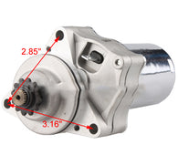 X-PRO 12 Tooth Starter Motor for 50cc-125cc Dirt Bikes, Go Karts and ATVs.