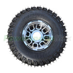 18x7-8 8" Right Wheel Tire Rim Assembly Aluminum Hub for 125cc ATVs Go Karts, Telee Mini Jeeps Go Karts