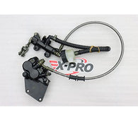X-PRO Replacement Rear Disc Brake Comp for Dirt Bike Hawk 250 Carburetor Version