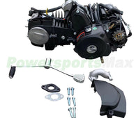 125cc 4-stroke AutoTransmissionw/Reverse Engine Motor,Electric Start for50cc90cc110cc125cc GoKarts&ATVs