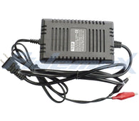 12V Universal Battery Charger for ATVs, Dirt Bikes, Scooters & Go Karts