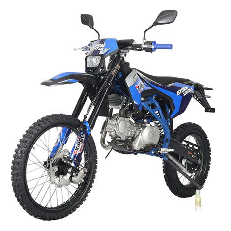 Free Shipping! X-PRO Storm DLX 150 Dirt Bike with All Lights, 4-Speed Manual Transmission, Electric/Kick Start, Big 19