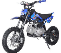 Free Shipping! X-PRO Bolt 125cc Dirt Bike with 4-Speed Manual Transmission, Kick Start, Big 14"/12" Tires! Zongshen Brand Engine!
