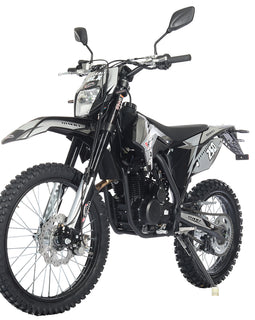 Free Shipping! X-PRO Titan 250 DLX 250cc Dirt Bike with All Lights and 5-Speed Manual Transmission,  Electric/Kick Start! Big 21in/18in Wheels! Zongshen Brand Engine!