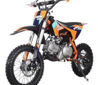 Free Shipping! X-PRO Storm 125cc Dirt Bike with Automatic Transmission, Electric Start, Big 14in/12in Tires!