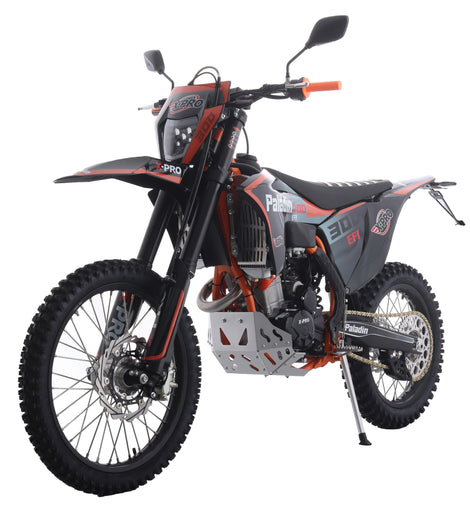 Free Shipping! X-PRO Paladin 300 EFI Dirt Bike with 6-Speed Manual Transmission and Balance Shaft and Dual Overhead Camshaft (DOHC) with Four Valves Engine, Electric Start! Big 21in/18in Wheels!