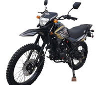Free Shipping! X-PRO RXE 250 Dual Sports Enduro Dirt Bike with 5-Speed Manual Transmission! Electric/Kick Start, 21"/18" Wheels!