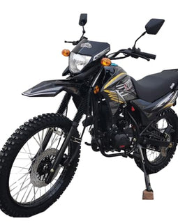 Free Shipping! X-PRO RXE 250 Dual Sports Enduro Dirt Bike with 5-Speed Manual Transmission! Electric/Kick Start, 21in/18in Wheels!