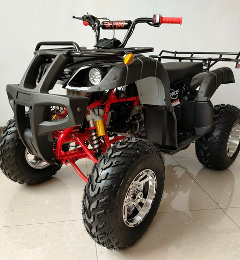 Free Shipping!  X-PRO Jaguar 200 Utility ATV with Automatic Transmission w/Reverse, LED Headlight, Big 23in/22in Aluminium Rim Wheels!