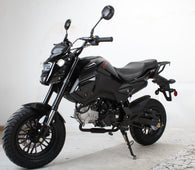 Free shipping! X-PRO 125cc Vader Motorcycle with Manual Transmission, Electric Start! Dual Headlights! Big 12in Wheels!