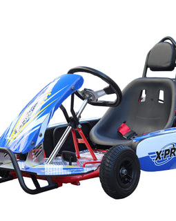 Free Shipping! X-PRO Rambler 700W 350W*2 Kids Electric Go Kart with Reverse and Disc Brake! 6in Tires!