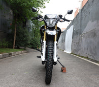 Free Shipping! X-PRO Hawk DLX 250 EFI Fuel Injection Motorcycle with 5-speed Manual Transmission and Electric/kick Start! Big 21in/18in Wheels! DOT Approved Street Legal!