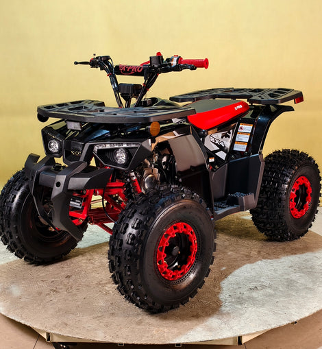 X-PRO Orca 125cc ATV with Automatic Transmission w/Reverse, LED Headlights, Electric Start, Big 19