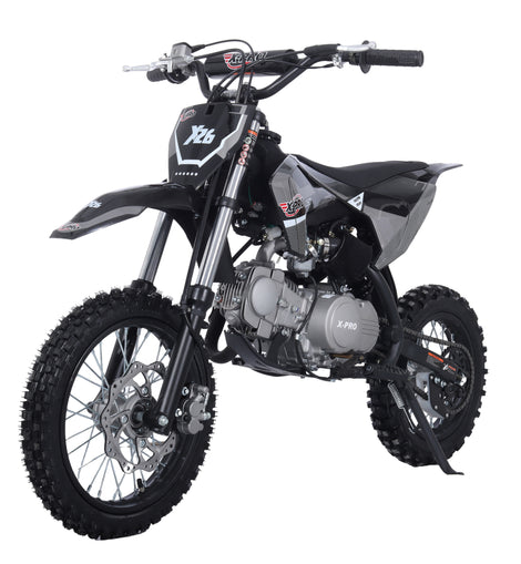 Free Shipping! X-PRO X26 125cc Dirt Bike with 4-Speed Manual Transmission, Kick Start, Big 14in/12in Tires! Zongshen Brand Engine!