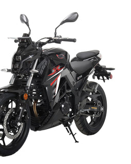 Free Shipping! X-PRO Python 250 Electronic Fuel Injection Street Motorcycle with 6-Speed Manual Transmission, Electric Start! 17in Wheels! Assembled In Crate!