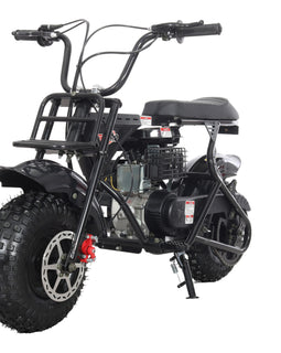 X-PRO Falcon 105cc 4-Stroke Mini Dirt Bike for Kids, 6in Wheels, Up to 22Mph, Weight Support 165 LBS!
