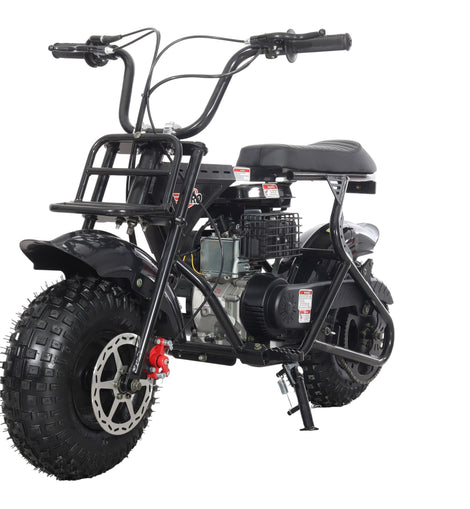 X-PRO Falcon 105cc 4-Stroke Mini Dirt Bike for Kids, 6in Wheels, Up to 22Mph, Weight Support 165 LBS!