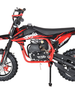 Free Shipping!X-PRO Leopard Mini Dirt Bike, Gas Power 4 Stroke Dirt Bike! 40CC Pit Bike, Pull Start, 10" Wheels!