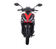 Free Shipping! X-PRO Saipan 200 EFI Electronic Fuel Injection Moped Scooter with 14in Wheels! LED Lights!