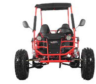 Free Shipping! X-PRO Rover 150 Go Kart with 3-Speed Semi-Automatic Transmission w/Reverse, LED Headlights, Big 19in/18in Wheels!