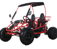 Free Shipping! X-PRO Rover 150 Go Kart with 3-Speed Semi-Automatic Transmission w/Reverse, LED Headlights, Big 19in/18in Wheels!