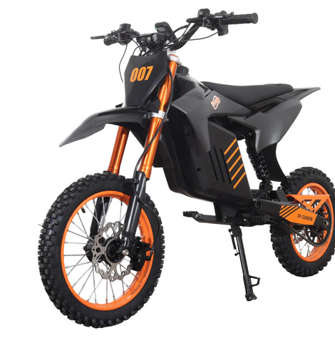 X-PRO 2000W 48V 20.8AH Teens Adults Electric Dirt Bike with New Version LED Light! 14