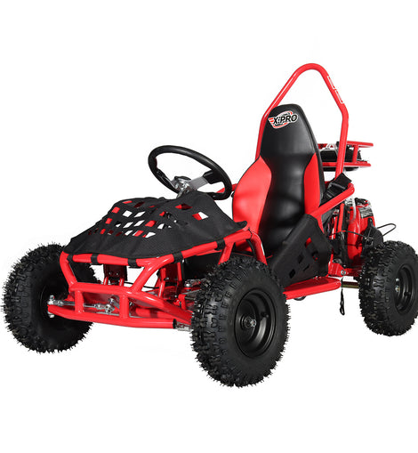 Free shipping! X-PRO Rover 50 49cc Go Kart with Pull Start, Rear Disc Brake, 6in Wheels!