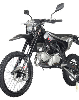 Free Shipping! X-PRO Storm DLX 150 Dirt Bike with All Lights, 4-Speed Manual Transmission, Electric/Kick Start, Big 19in/16in Tires!