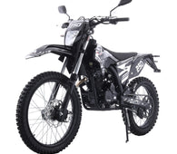 Free Shipping! X-PRO Knight DLX 250 Dirt Bike with All Lights and 5-Speed Manual Transmission, Electric/Kick Start! Big 21in/18in Wheels! Zongshen Brand Engine!