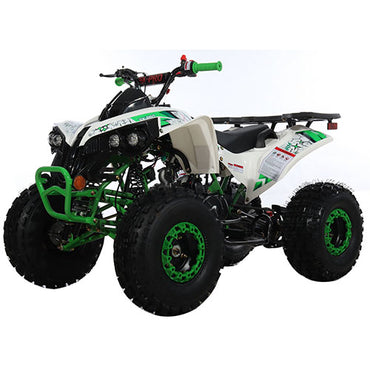 Free Shipping! X-PRO Storm 125cc ATV with Automatic Transmission w/Reverse, LED Headlights, Electric Start, Big 19"/18" Tires!