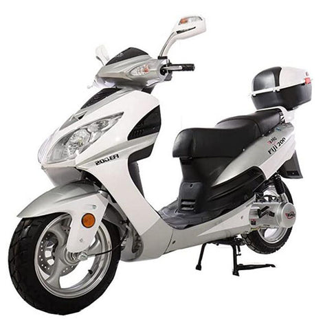 Free Shipping! X-PRO Fiji 200 EFI Electronic Fuel Injection Scooter with CVT Transmission, 13in Alloy Wheels! Assembled In Crate!