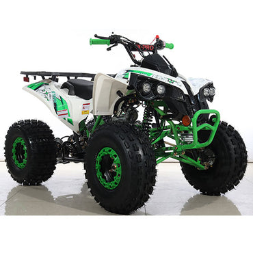 Free Shipping! X-PRO Storm 125cc ATV with Automatic Transmission w/Reverse, LED Headlights, Electric Start, Big 19"/18" Tires!