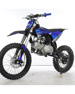 Free Shipping! X-PRO X9 125cc Dirt Bike with 4-Speed Manual Transmission, Kick Start, Big 17"/14" Tires! Zongshen Brand Engine!