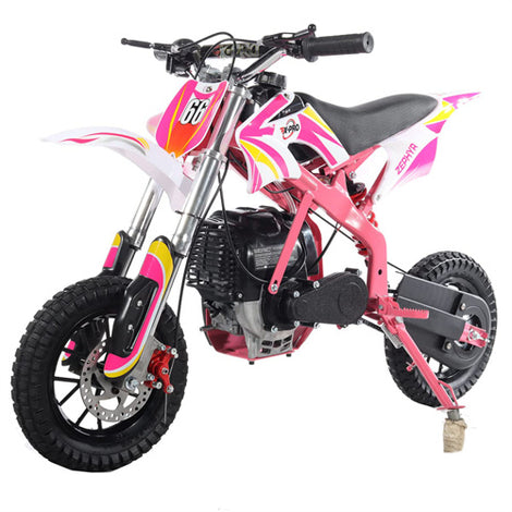 Free Shipping! X-PRO Zephyr Mini Dirt Bike, Gas Power 4 Stroke Dirt Bike! 40CC Pit Bike, Pull Start, 10