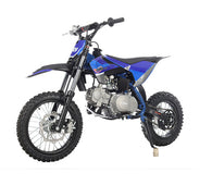 Free Shipping! X-PRO X28 110cc Dirt Bike with Semi-Automatic Transmission, Kick Start, Big 14"/12" Tires! Cradle Type Steel Tube Frame!