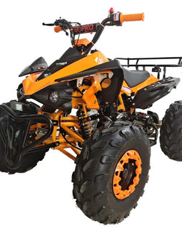 Free shipping! X-PRO Blast 125cc ATV with Automatic Transmission w/Reverse, LED Headlights, Big 19"/18" Tires!