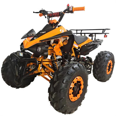 Free shipping! X-PRO Blast 125cc ATV with Automatic Transmission w/Reverse, LED Headlights, Big 19"/18" Tires!