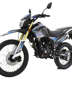 Free Shipping! X-PRO Hawk DLX 250 EFI Fuel Injection Motorcycle with 5-speed Manual Transmission and Electric/kick Start! Big 21"/18" Wheels! DOT Approved Street Legal!