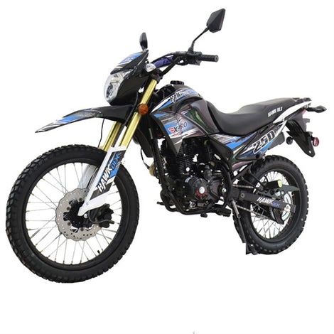 Free Shipping! X-PRO Hawk DLX 250 EFI Fuel Injection Motorcycle with 5-speed Manual Transmission and Electric/kick Start! Big 21