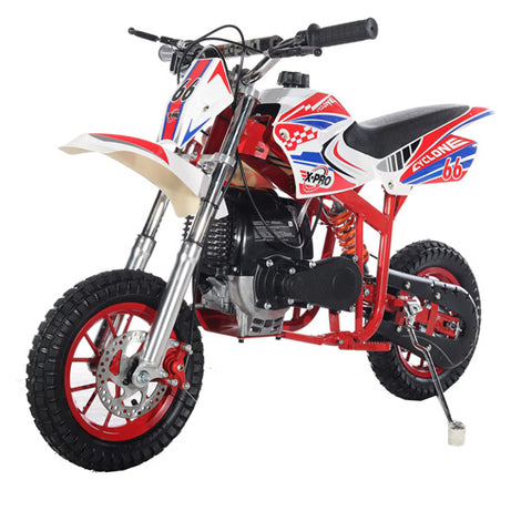 Free Shipping! X-PRO Cyclone 40cc Mini Dirt Bike With Hand Pull Start! Chain Drive, Disc Brakes! (Copy)