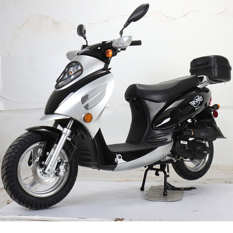 Free Shipping! X-PRO Oahu 50cc Moped Scooter with 12