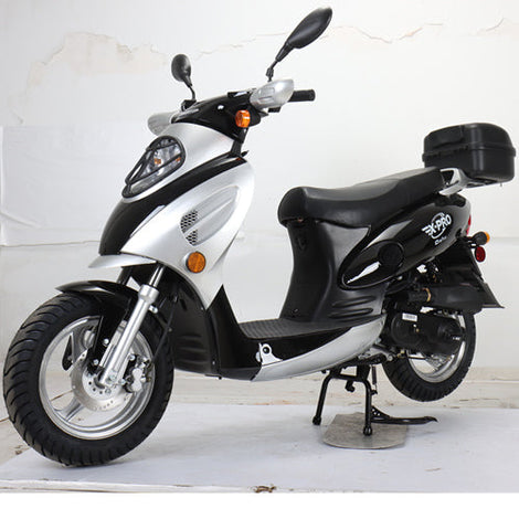 Free Shipping! X-PRO Oahu 50cc Moped Scooter with 12
