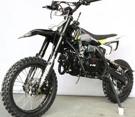 Free Shipping! X-PRO Storm 125cc Dirt Bike with 4-speed Manual Transmission, Kick Start! Big 14in/12in Tires! Zongshen Brand Engine!