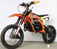 Free Shipping! X-PRO Storm 125cc Dirt Bike with 4-speed Manual Transmission, Kick Start! Big 14in/12in Tires! Zongshen Brand Engine!