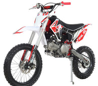 Free Shipping! X-PRO Sail 150 Dirt Bike with 4-Speed Manual Transmission, Kick Start, Big 17in/14in Tires!